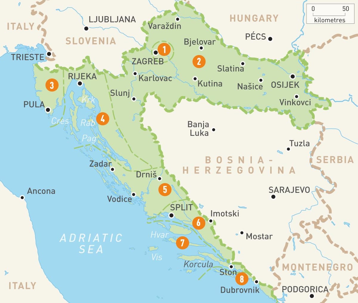 mapa ulice mapu cavtatu hrvatska