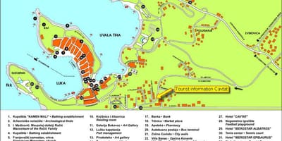 Mapa cavtatu hrvatska 
