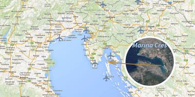 Cres mapu hrvatska