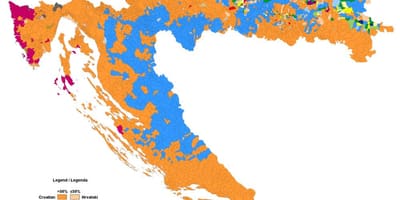 Mapi etničkih mapa hrvatske