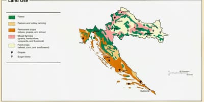 Mapa hrvatske klime