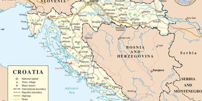Vozi mapa hrvatske