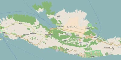 Mapa hvar ostrvo hrvatska