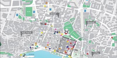 Mapa stari grad podijelio hrvatska